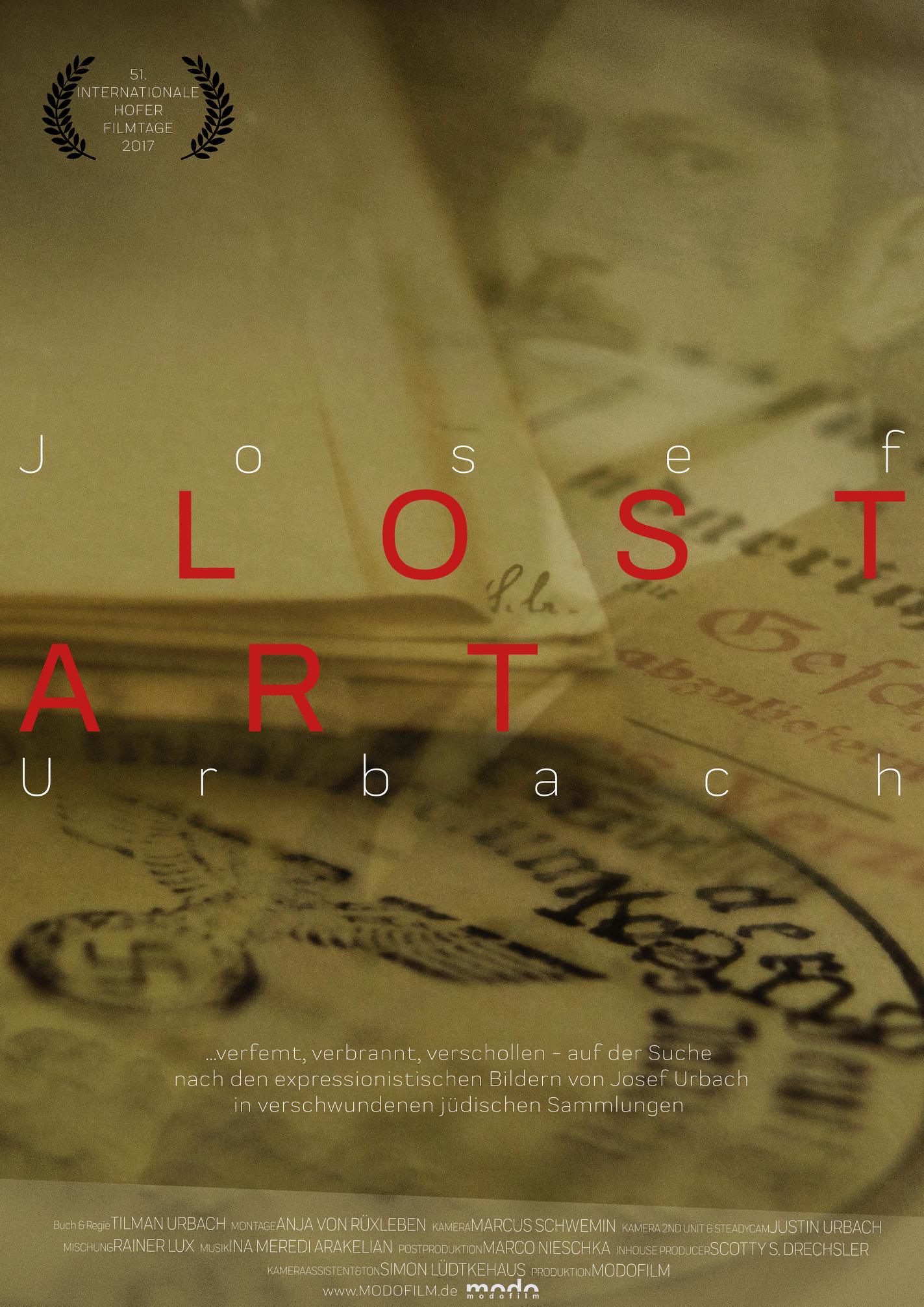 Josef Urbach | Lost Art